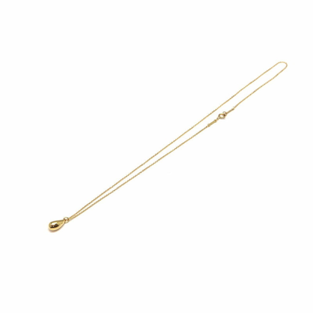 Tiffany Teardrop Pendant Necklace Yellow Gold - Picture 7 of 8